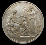 1851 Great Exhibition Prize Medal By Wyon - Struck In White Metal