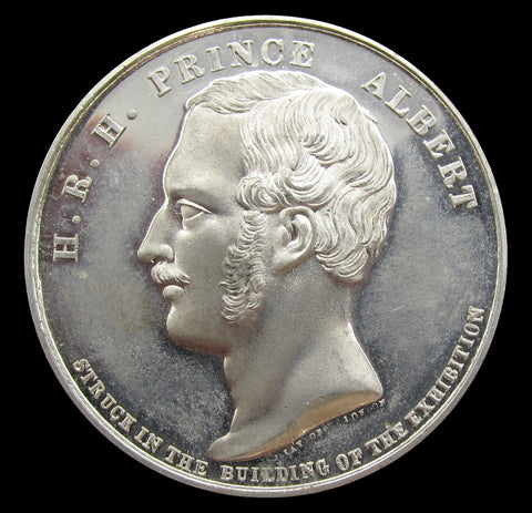 1851 Great Exhibition 38mm White Metal Medal - By Taylor