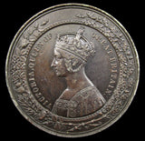 1851 Victoria Visit To Worsley Hall 52mm Medal - By Allen & Moore