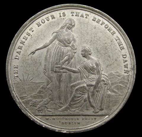 1852 Cork Ireland National Exhibition 42mm WM Medal