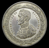 1852 Death Of The Duke Of Wellington 64mm Medal - By Allen & Moore
