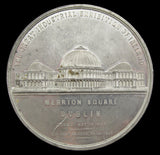 1853 Dublin International Exhibition 74mm WM Medal - By Ottley