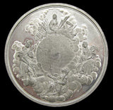 1853 Dublin International Exhibition 74mm WM Medal - By Ottley