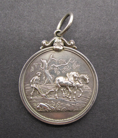 1853 Scotland Highland & Agricultural Society 35mm Silver Medal