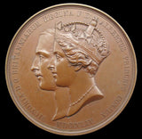 1854 Crystal Palace Sydenham 64mm Bronze Medal - By Adams
