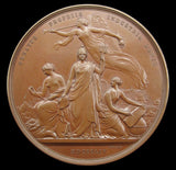 1854 Crystal Palace Sydenham 64mm Bronze Medal - By Adams