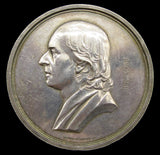1854 John Flaxman Art Union Of London 56mm Silver Medal
