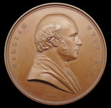 1854 William Wyon Art Union Of London 56mm Medal - By Wyon