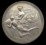 1854 John Flaxman Art Union Of London 56mm Silver Medal