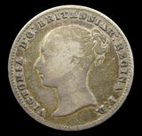 Victoria 1854 Groat - Fine