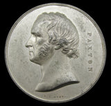 1854 Crystal Palace 'Paxton' 64mm White Metal Medal - By Wyon