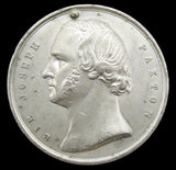 1854 Crystal Palace 'Paxton' 41mm White Metal Medal - By Wyon