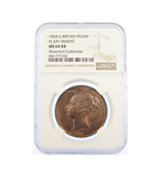 Victoria 1854 Penny - NGC MS64RB