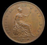Victoria 1854 Penny - NEF