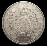 France Napoleon III 1855 Universal Exposition 60mm Silver Medal