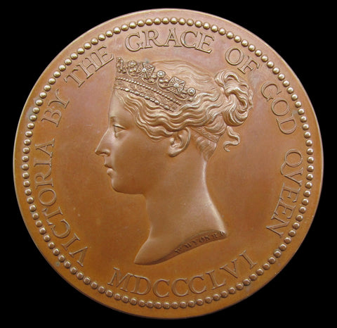 1856 Department Of Science & Art Queens Medal - By Wyon