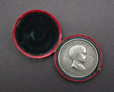 France 1856 Baptism Of Prince Napoleon Eugene 50mm Medal - Cased