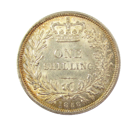 Victoria 1856 Shilling - NEF