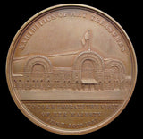 1857 Exhibition Of Art Treasures 41mm Bronze Medal - By Pinches