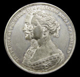 1858 Prince Of Prussia & Princess Royal Of England 38mm Medal
