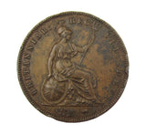 Victoria 1858/2 Penny - VF