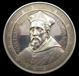 1858 Ushaw College Durham University 66mm Silver Medal - By Voigt
