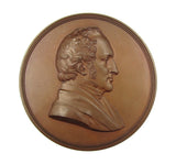 1859 Death Of Henry Hallam 64mm Cased Medal - By Wyon