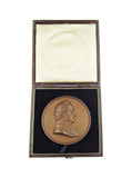 1859 Death Of Henry Hallam 64mm Cased Medal - By Wyon