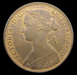 Victoria 1860 Penny - Freeman 13 - A/UNC
