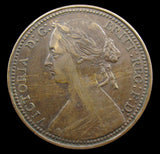 Victoria 1860 Pattern Penny - Freeman 763 - NVF