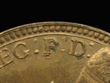 Victoria 1860 Penny - Triple Struck F - GVF