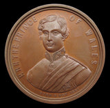 Canada 1860 Opening of Victoria Bridge Bronze Medal - Edward Prince of Wales