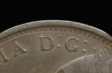 Victoria 1861 Penny - D Over D In D:G - NEF