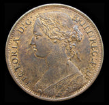 Victoria 1861 Penny - Freeman 33 - UNC