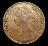 Victoria 1861 Penny - Freeman 18 - NEF