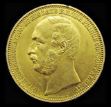 1862 International Exhibition Prince Albert Gilt Bronze Medal - By Wiener
