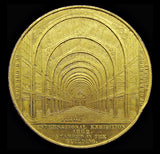 1862 International Exhibition Prince Albert Gilt Bronze Medal - By Wiener