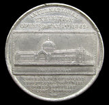 1862 Great Exhibition 38mm White Metal Medal - By Allen & Moore