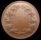 1862 International Exhibition 77mm Prize Medal - By Wyon