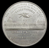 1862 International Exhibition Captain Fowke 74mm Medal - By Ottley