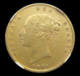 Victoria 1862 Half Sovereign - Key Date - NGC VF30