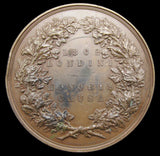 1862 International Exhibition 77mm Juror Medal - By Wyon
