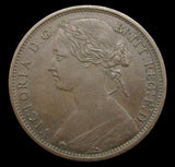 Victoria 1862 Penny - GVF