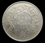 India Victoria 1862 Rupee - GVF