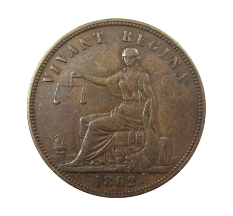 New Zealand 1862 Dunedin E. De Carle & Co Penny Token