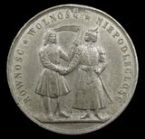 Poland 1863 January Uprising 37mm Medal - By Landry