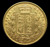 Victoria 1863 Gold Sovereign - GVF