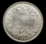 Victoria 1864 Shilling - UNC