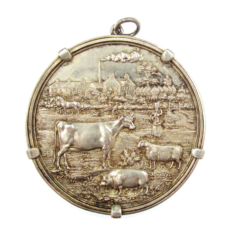 Scotland 1865 Ayrshire Agricultural Association 45mm Silver Medal