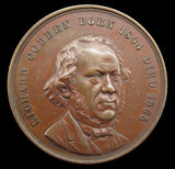 1865 Death Of Richard Cobden 41mm Medal